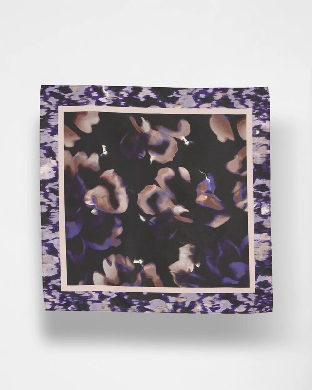 Fjord Flora Square Neckerchief Scarf - image 2
